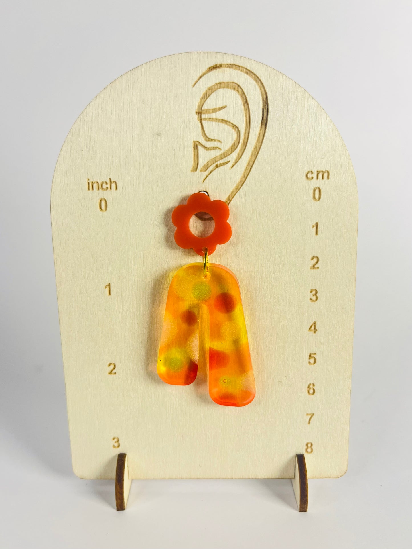 Don’t be Jelly - Organic Floral 70s Vibe Earrings