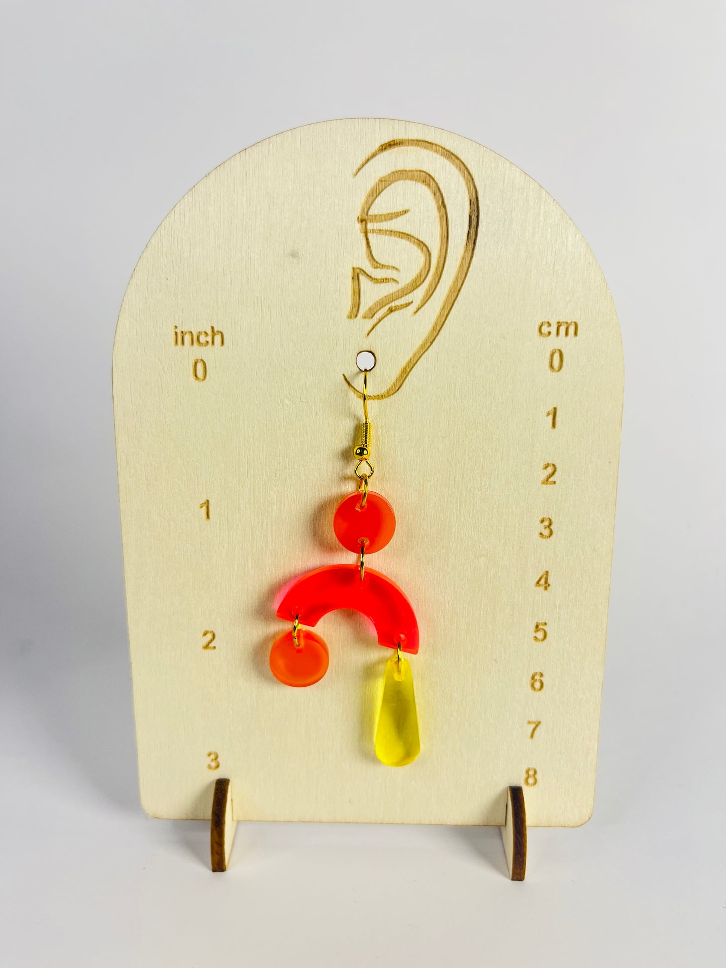 Don’t be Jelly - Geometric Earrings