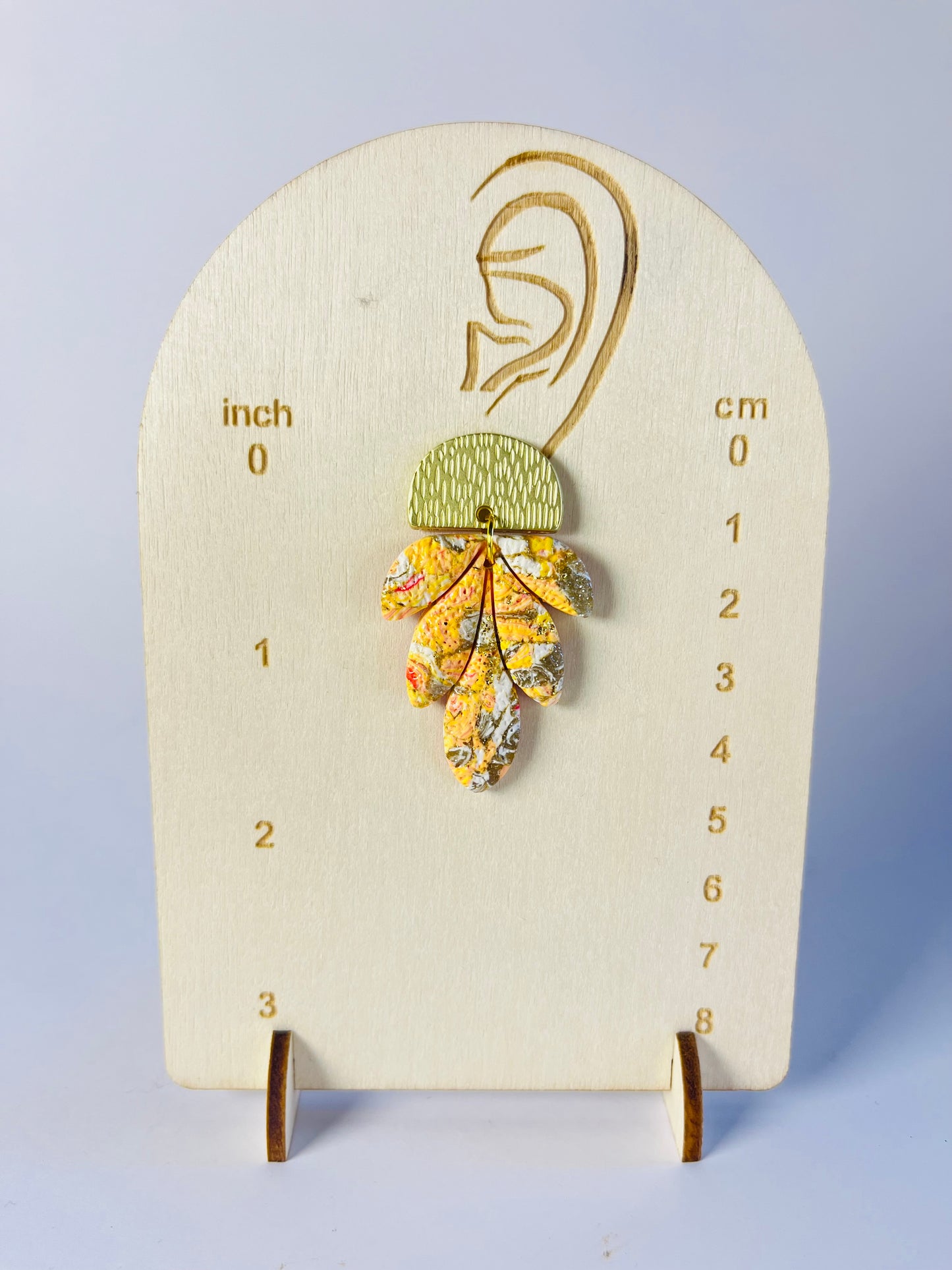 She’s Peachy - Boho Peach Earrings