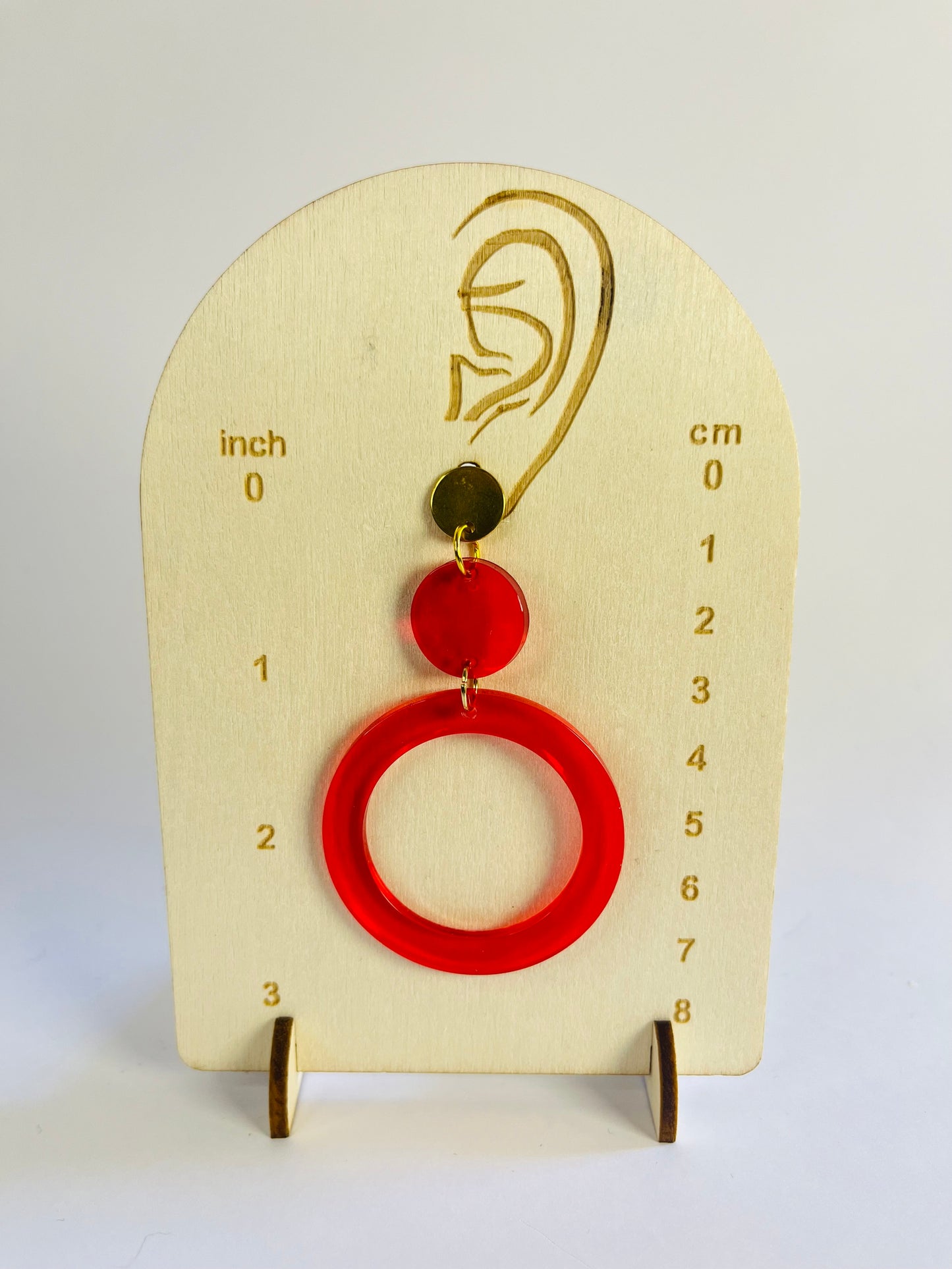 Don’t be Jelly - Circle Earrings