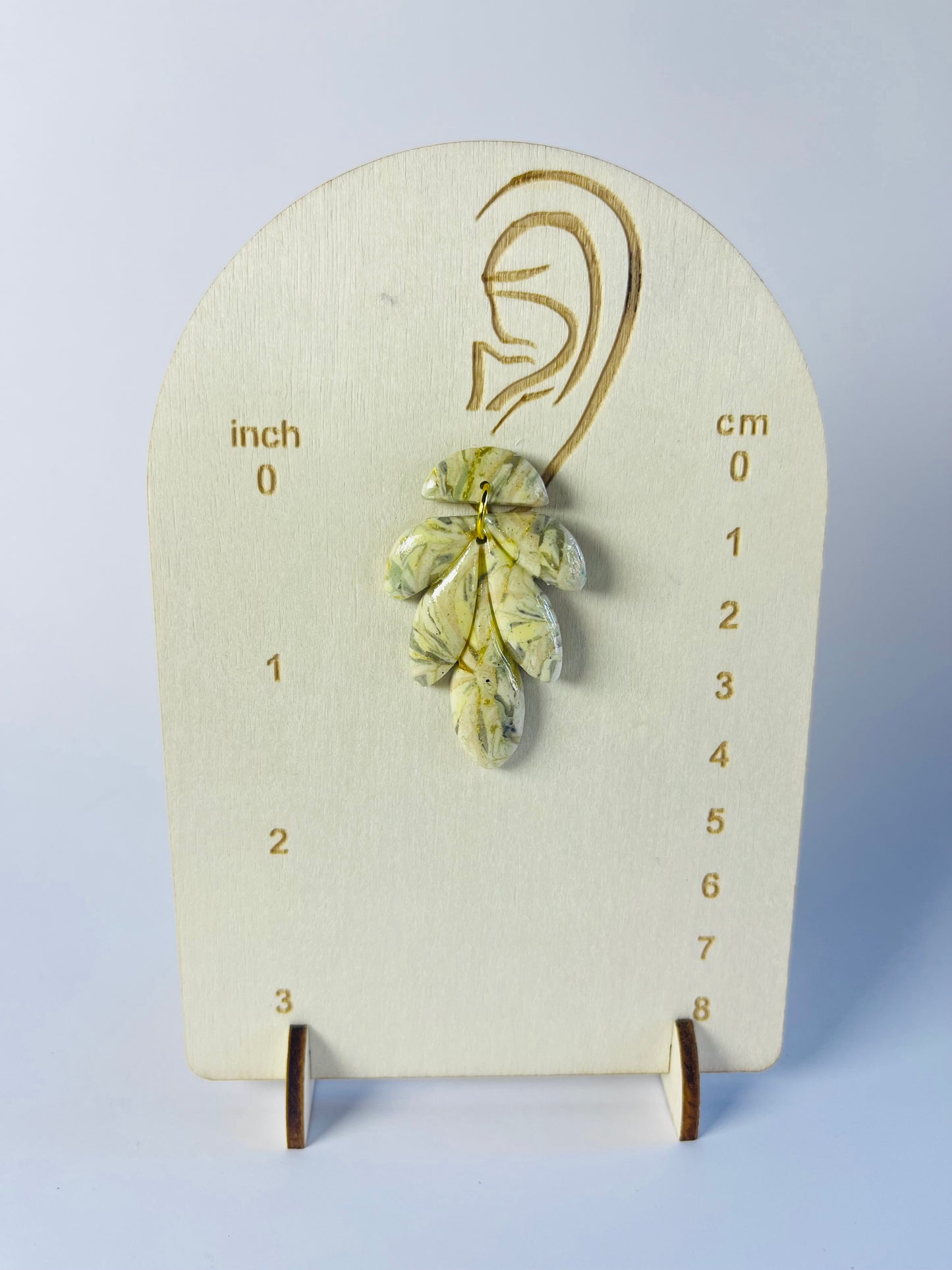 It’s Marbleous- Marble Dangle Earrings
