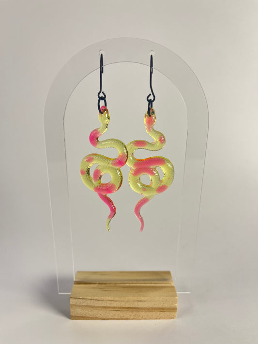 Don’t be Jelly - Snake Earrings