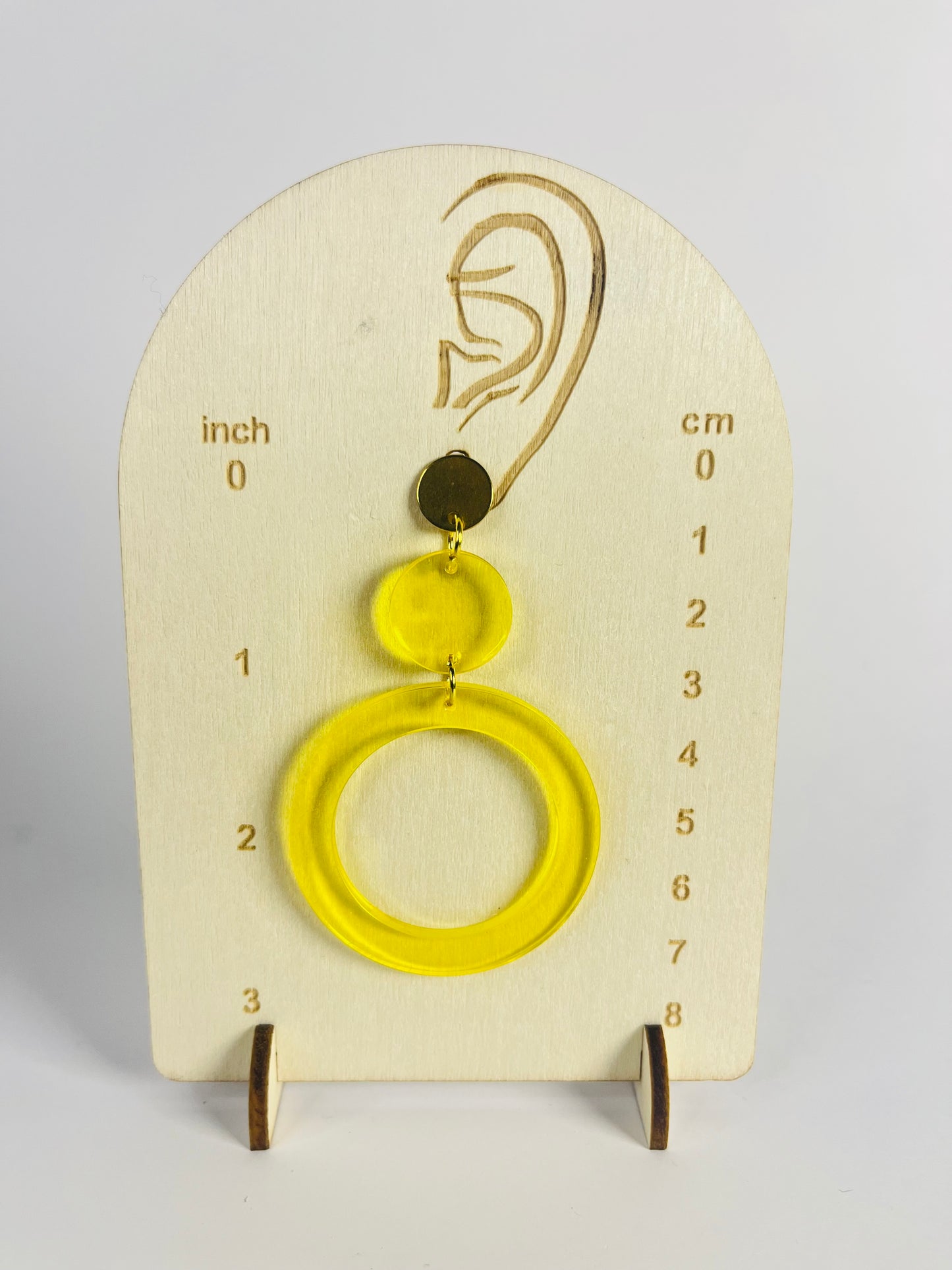 Don’t be Jelly - Circle Earrings