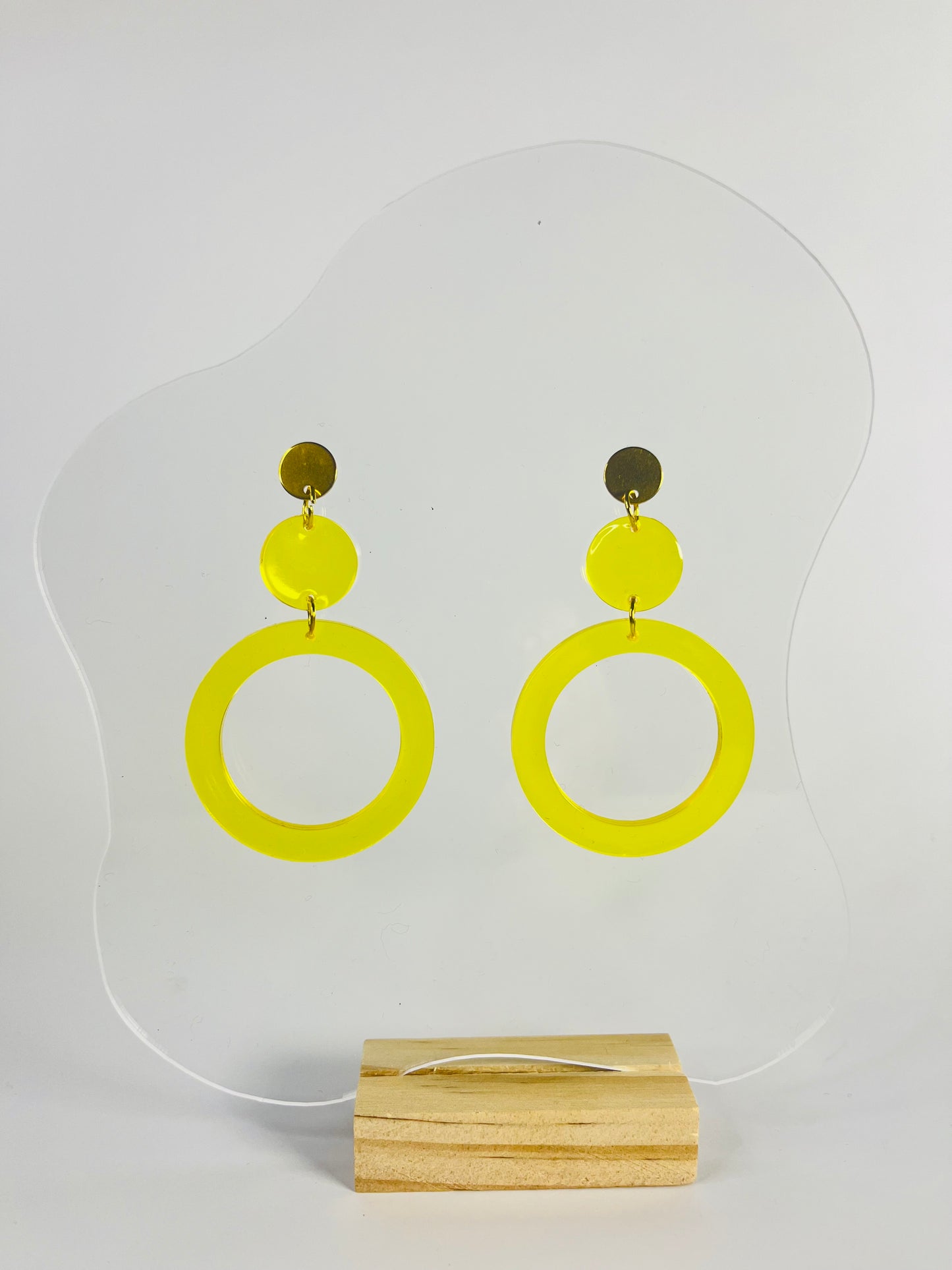 Don’t be Jelly - Circle Earrings