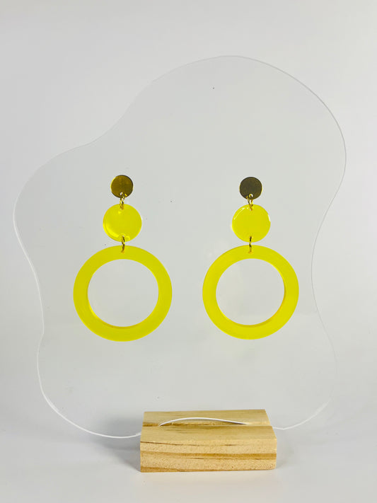 Don’t be Jelly - Circle Earrings