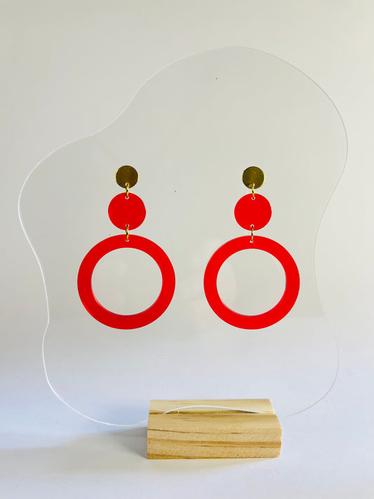 Don’t be Jelly - Circle Earrings