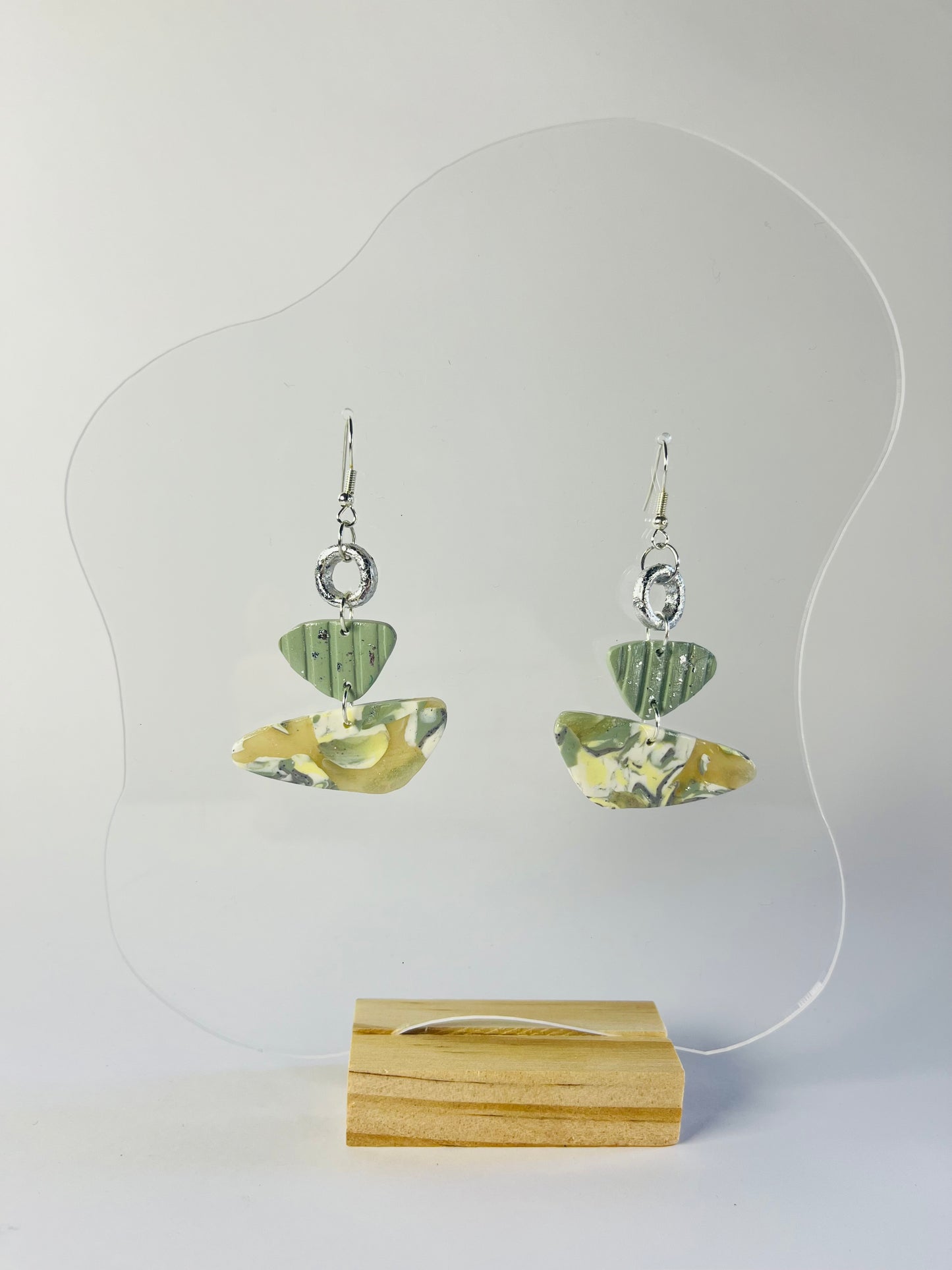It’s Marbleous - Organic Shaped Earrings
