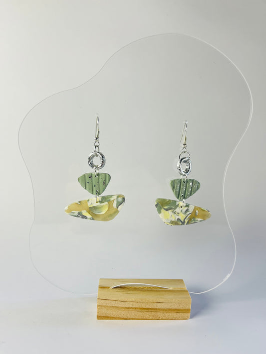 It’s Marbleous - Organic Shaped Earrings