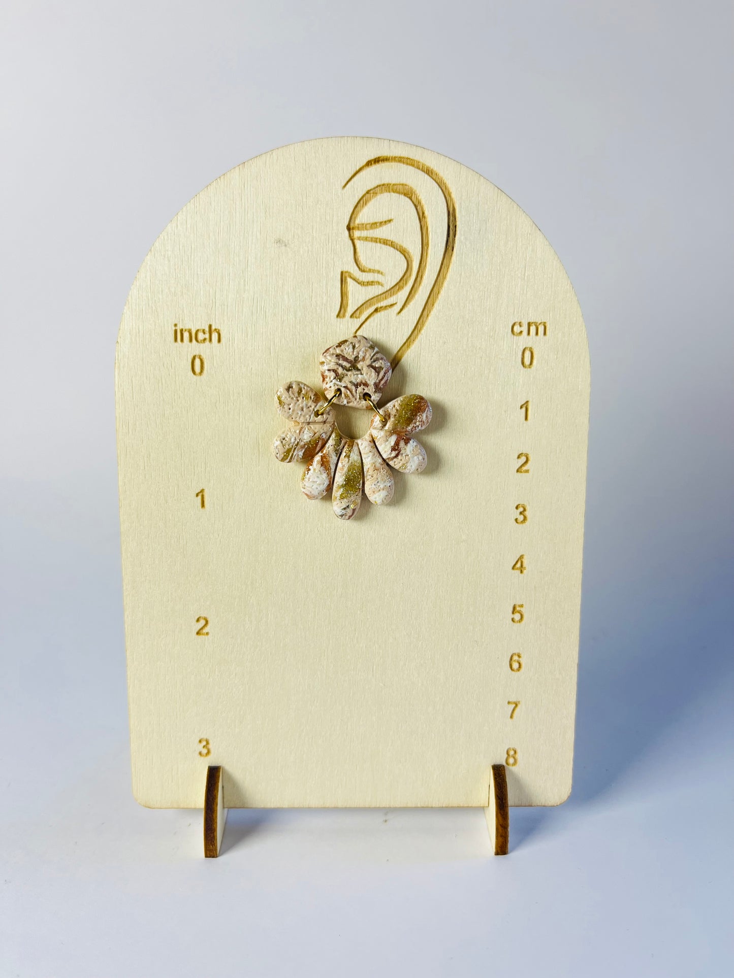 It’s Marbleous - Boho Organic Earrings