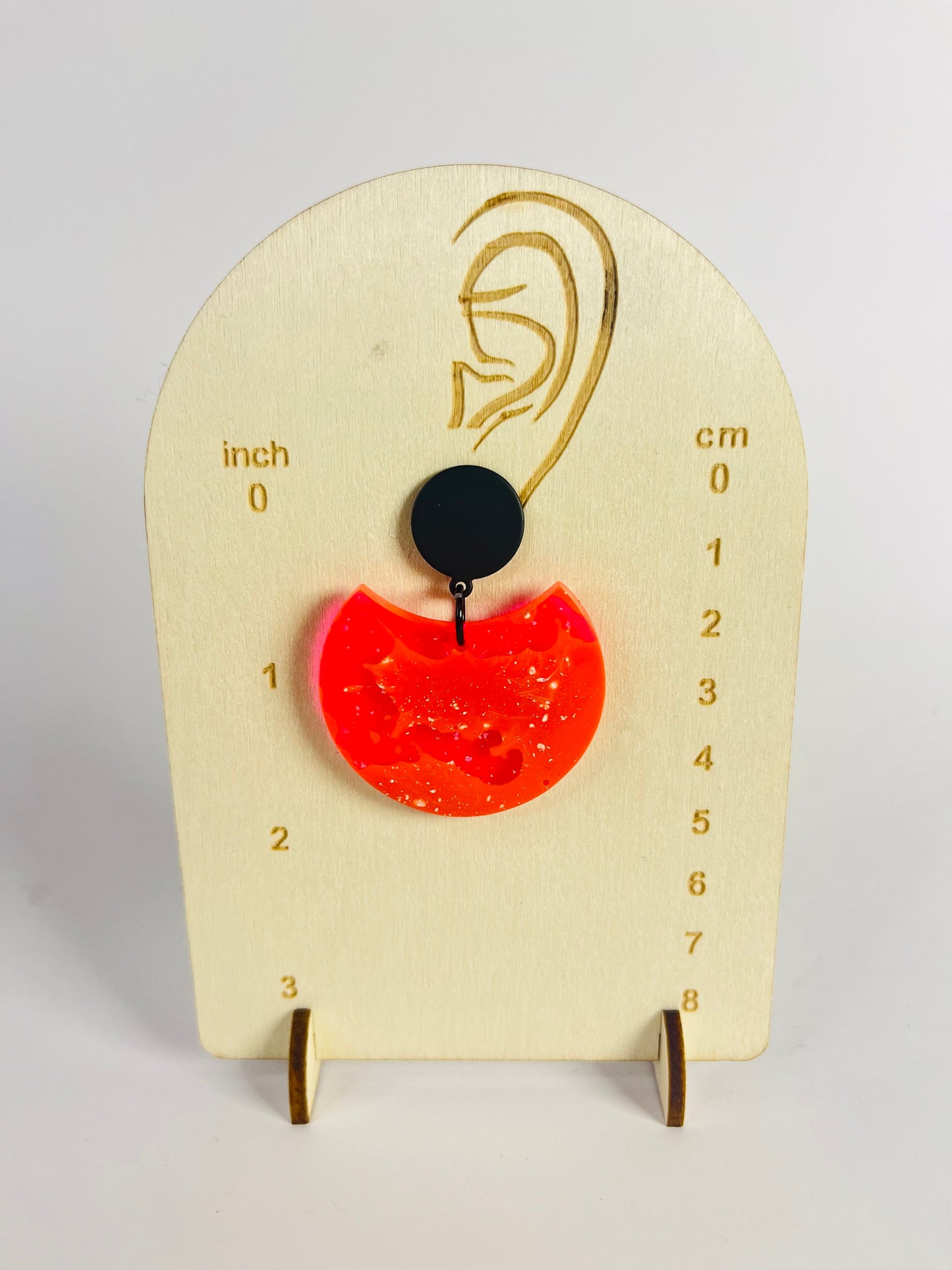 Don’t be Jelly - Circle Splash Earrings