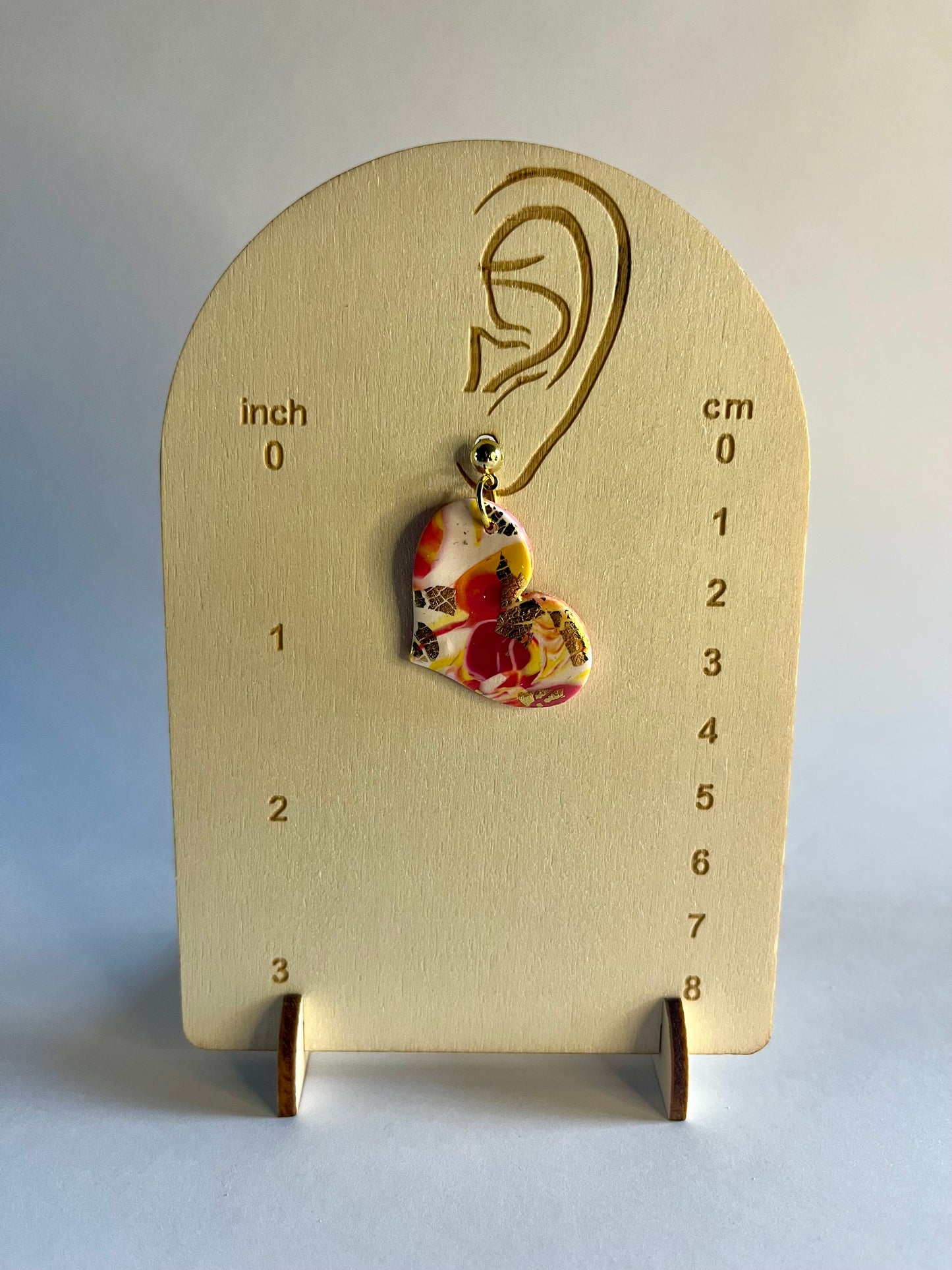 Pretty in Pink - Heart Earrings