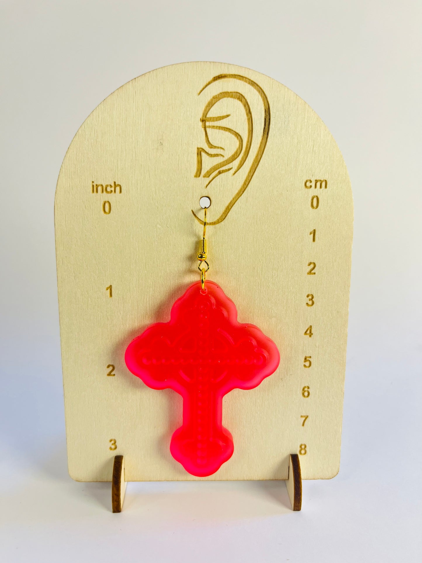 Don’t be Jelly - Ornate Cross Earrings