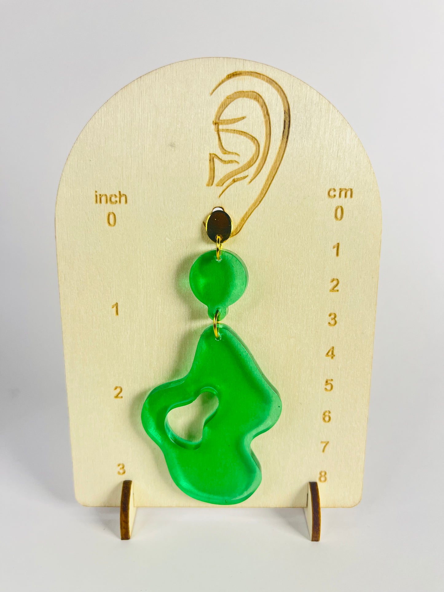 Don’t be Jelly - Organic Shape Earrings