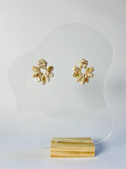 It’s Marbleous - Boho Organic Earrings